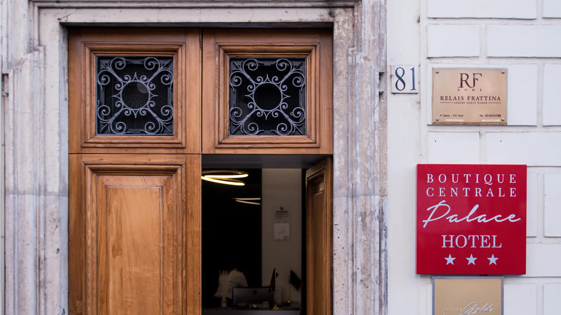 Boutique Centrale Palace Hotel Rome
